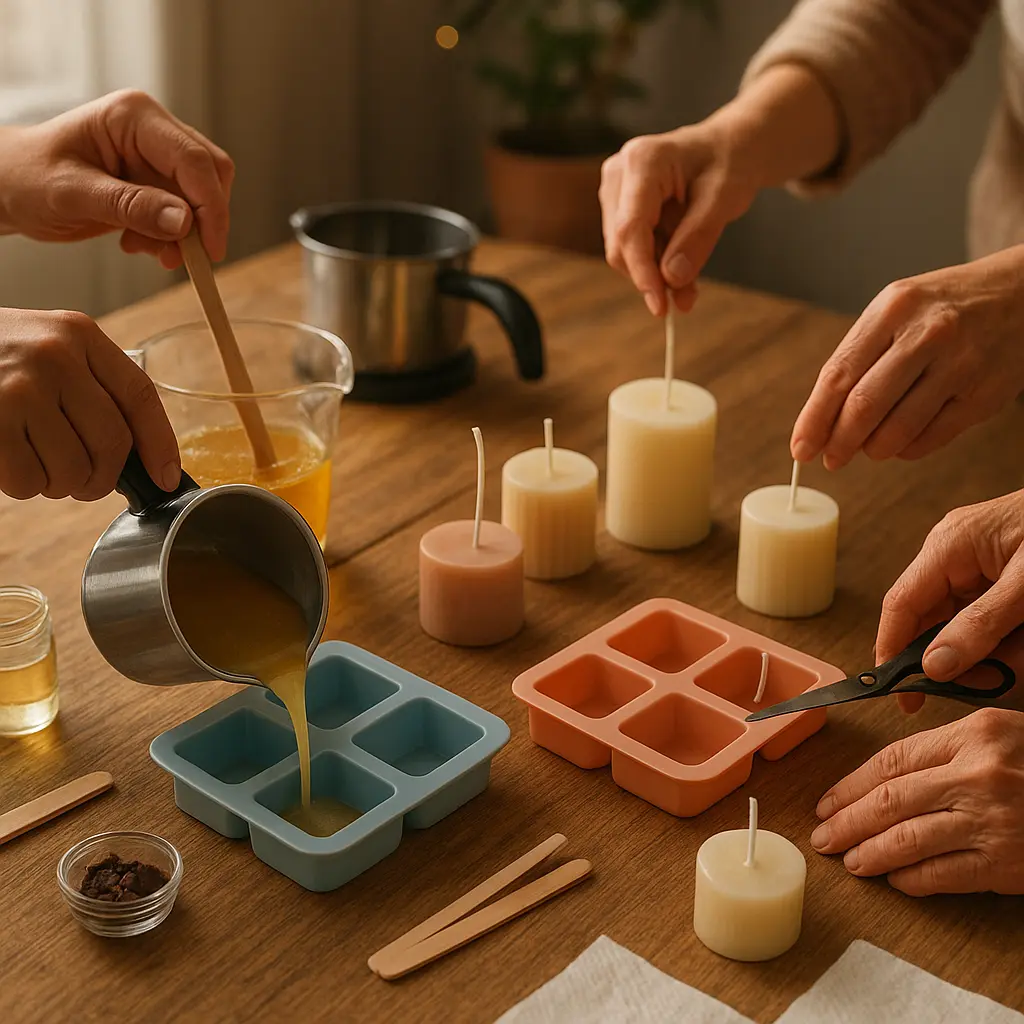 Candle-making workshops